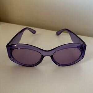 Zara Purple Frame and Lens Sunglasses